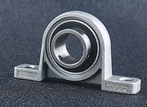 Anawakia Gehäuselager Flanschlager Stehlager Gehäuselager Achse Welle Maschine Gelenklag Stehlagereinheit Kugellager Zinklegierung (Innendurchmesser 25mm,1 pcs)