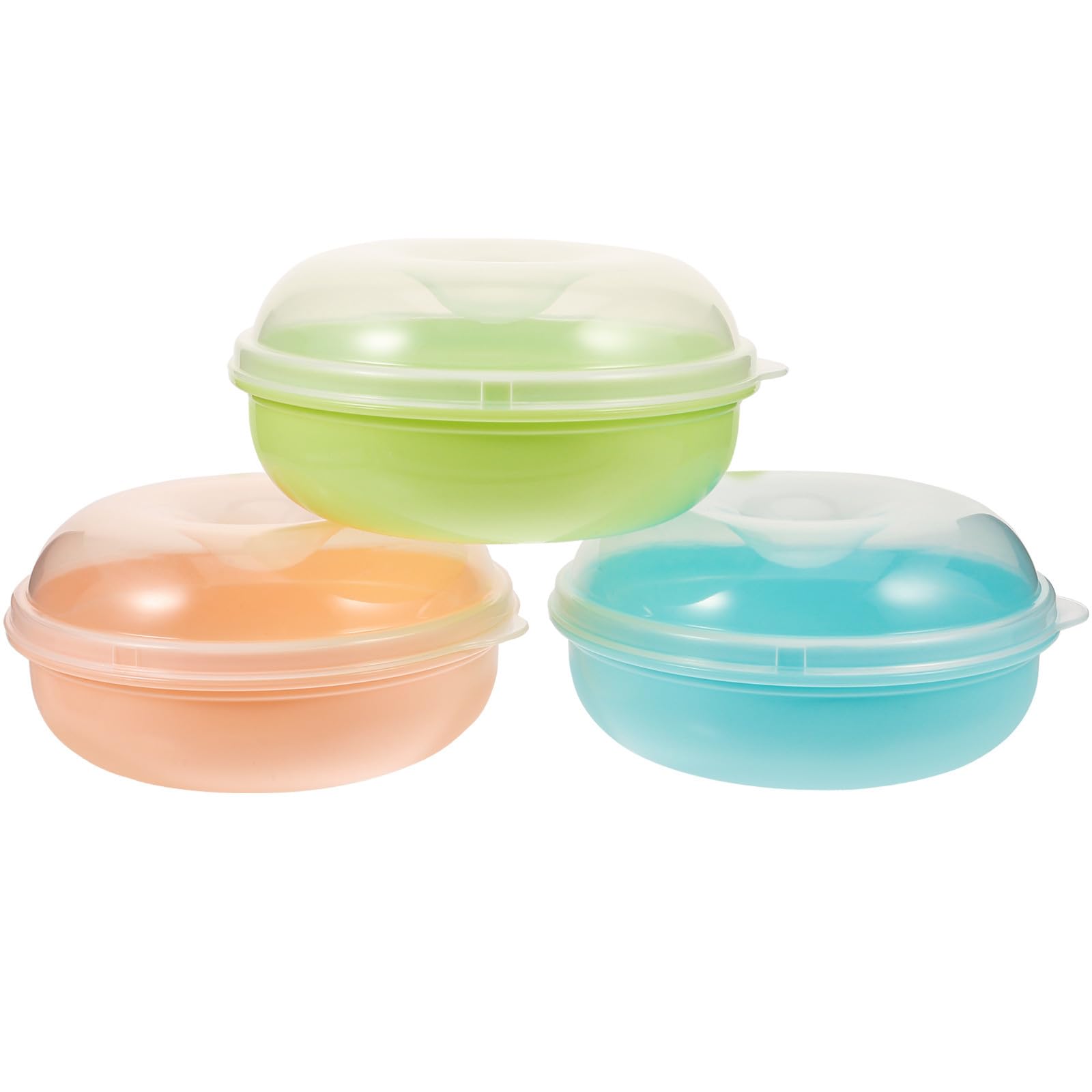 Contenedor de pan de plástico PP pack de 3 piezas para encimera