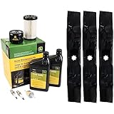 John Deere Original Equipment Model E140 Maintenance Kit + Standard Blades