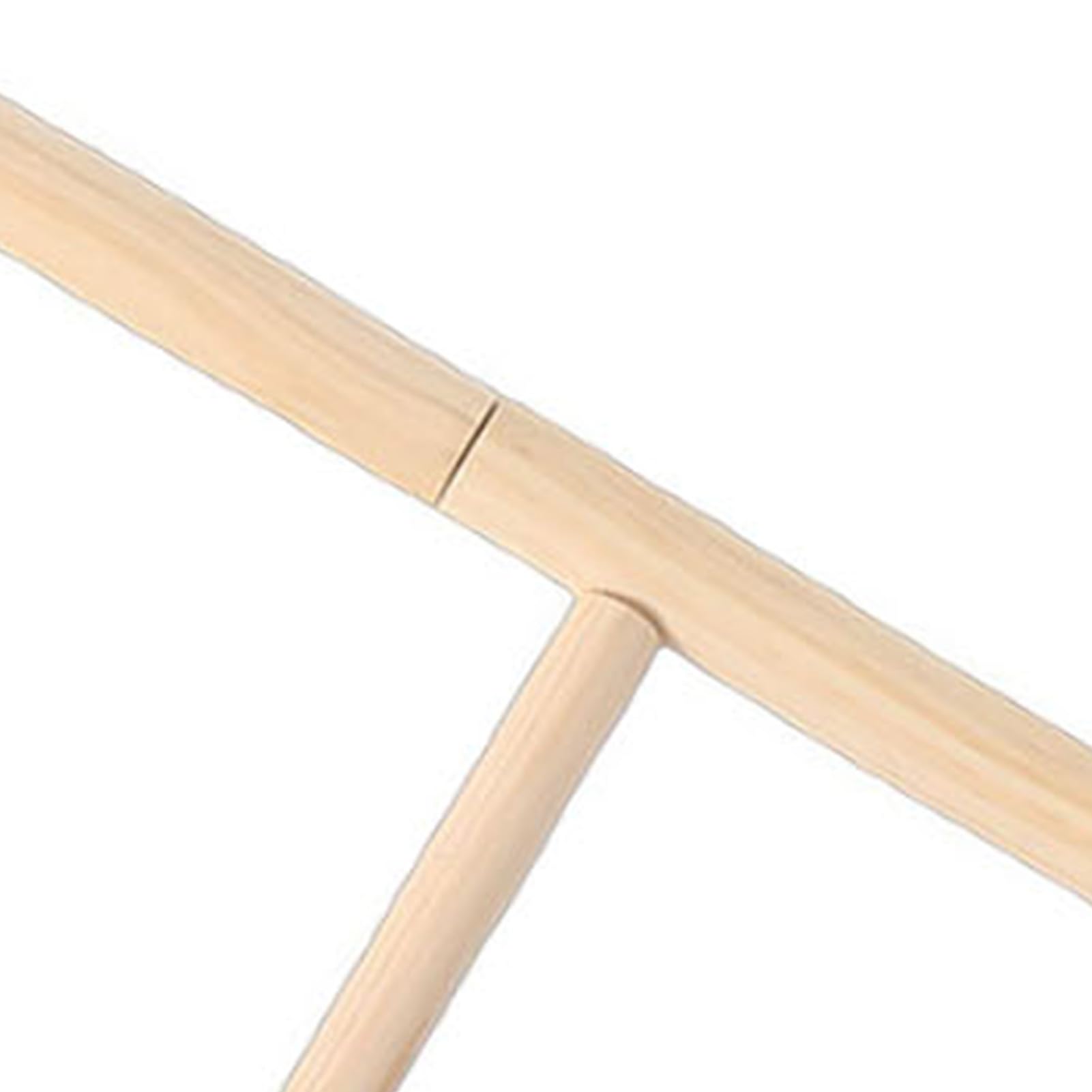 Hidyliu Percha de Madera para Gallinas para Dormir y Jugar en el Gallinero 1 Unidad Premium Pino y Hierro