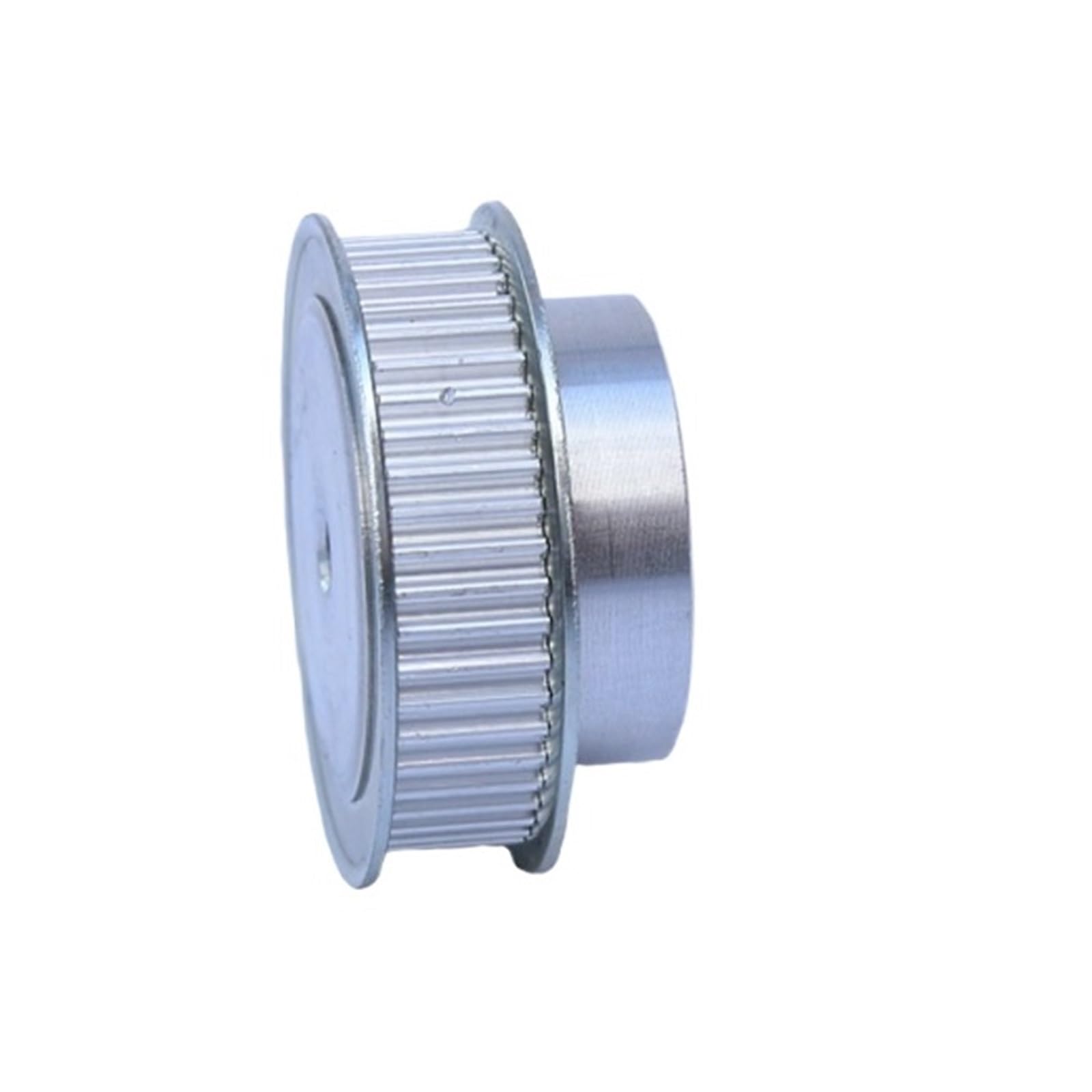 Polea de aluminio de 3 modos 45T/46T/48T/50T con ranura de 11 mm de ancho y agujero de 6 mm, 10 mm de ancho, correa dentada de 3 modos, ideal para maquinaria de precisión