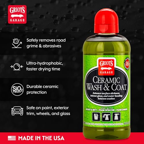 Griot's Garage Ceramic Wash and Coat, 48oz