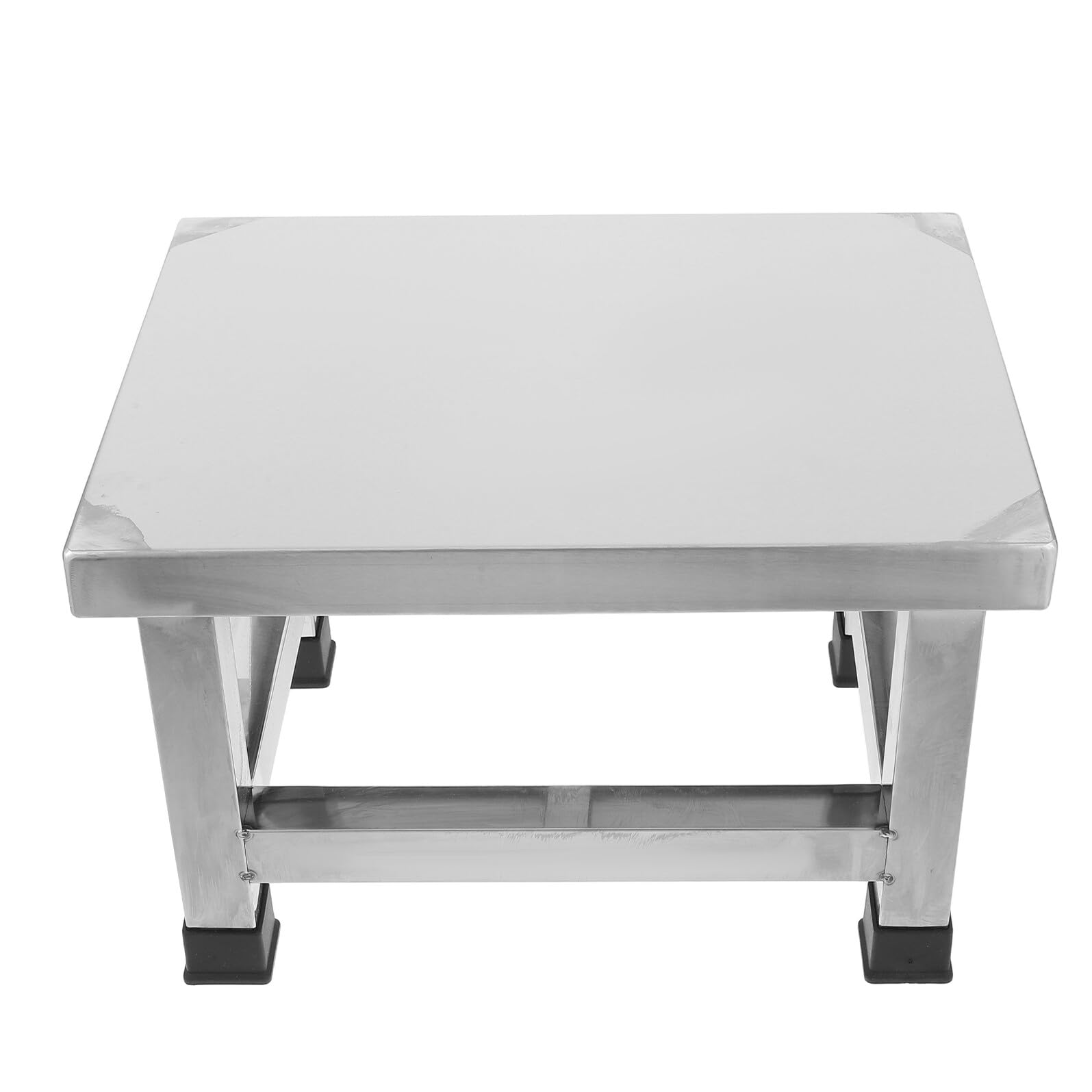 Stal nierdzewna Step ol 31 x 24 x 20 cm antypoślizgowe nóżki metalowe ol do łazienki i kuchni odporne na korozję łatwe do czyszczenia bezpieczne dla toalet i seniorów