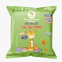Biscoito de Polvilho Hortaliças Vegano Orgânico Crilancha 20g