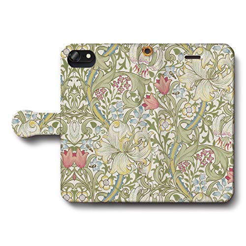 iPhone14 ウィリアムモリス 16 2530 スマホケース 手帳型 全機種対応 スマホカバー 人気 絵画 かわいい レトロ 名画 プレゼント 個性的 携帯ケース