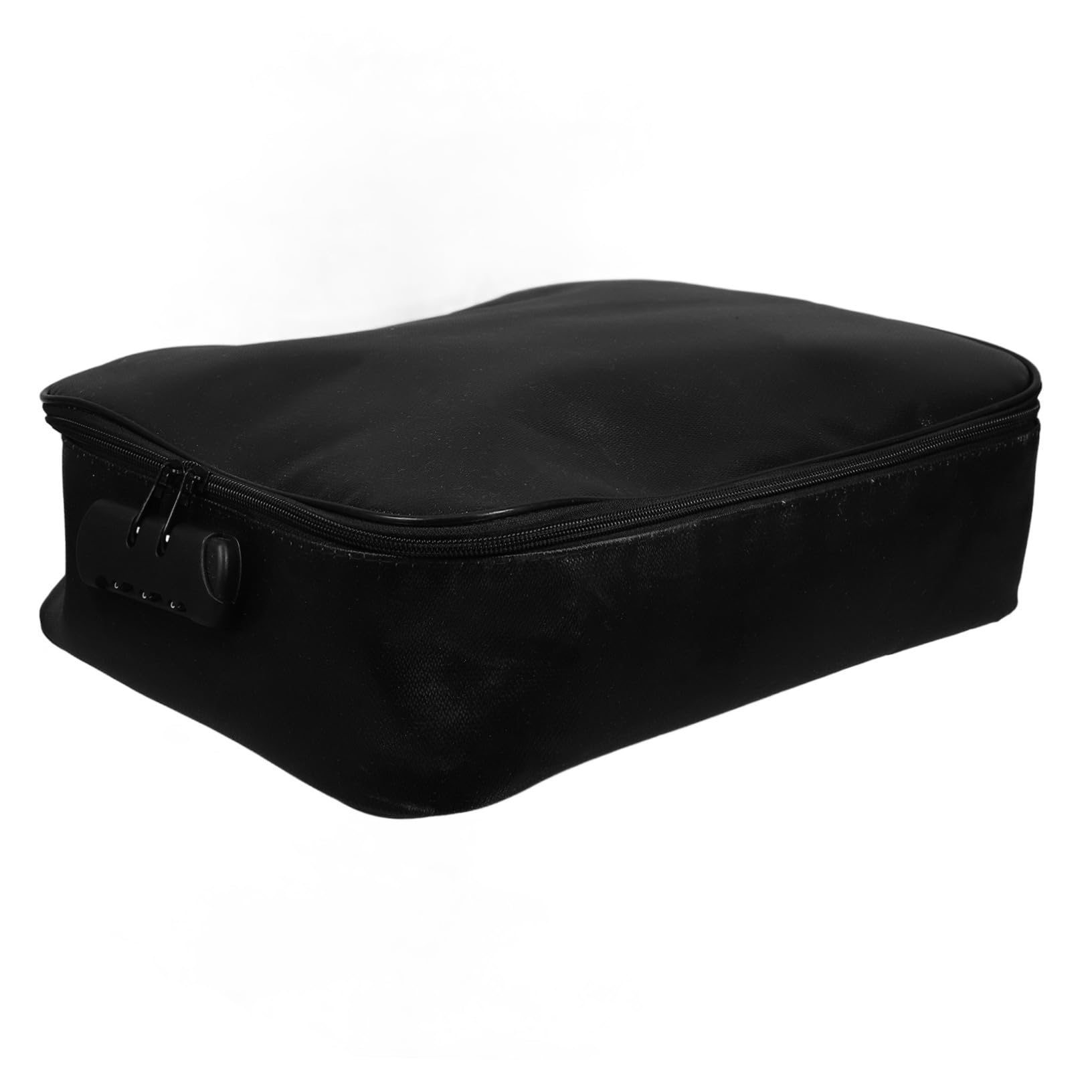 Portadocumenti Ignifugo Multilayer Nero Fiberglass | Capacità Ampia per File e Passaporti, Uso Quotidiano e Viaggio, Design Elegante