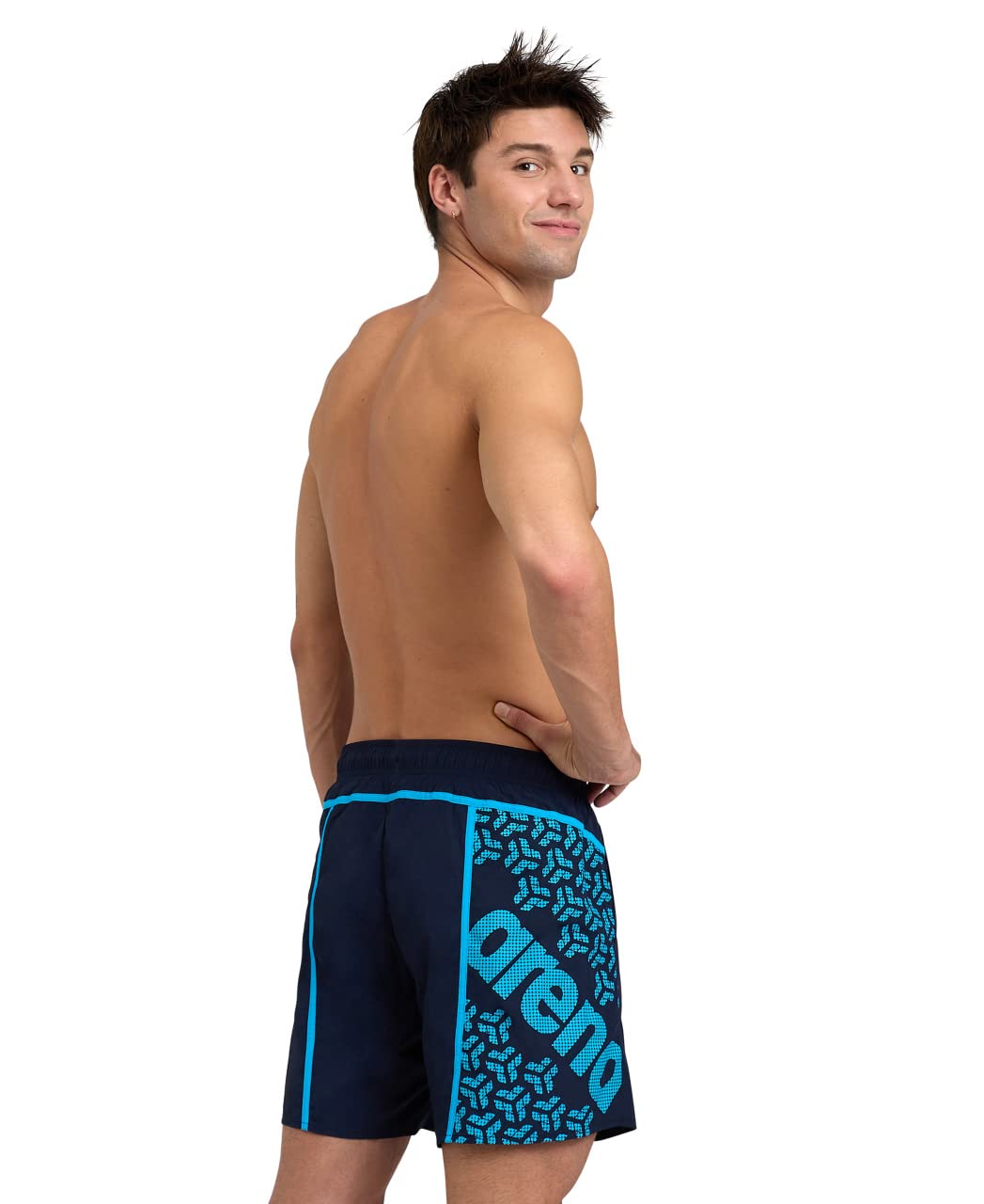 Arena Men's Arena PRO_File Beach Boxer Logo Swim Trunks Uomo