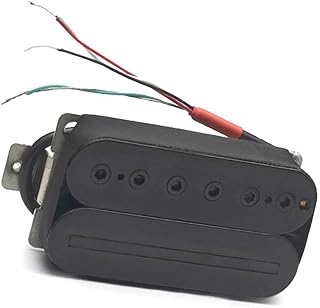 Electric Guitar Humbucker 16.6K Adjusting Dual Coil With 4 Conduct Cable/Coil Splitting Black guitar pickup set