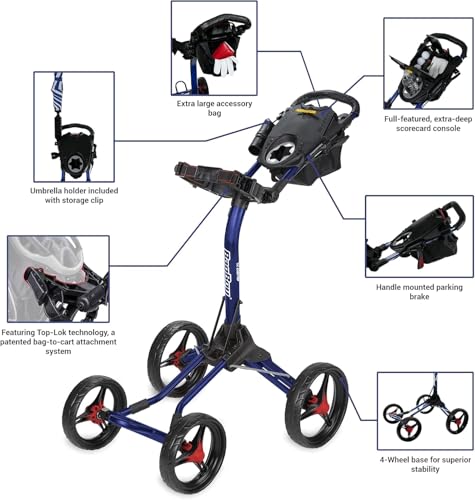Image of Bag Boy Quad XL Golf Push Cart