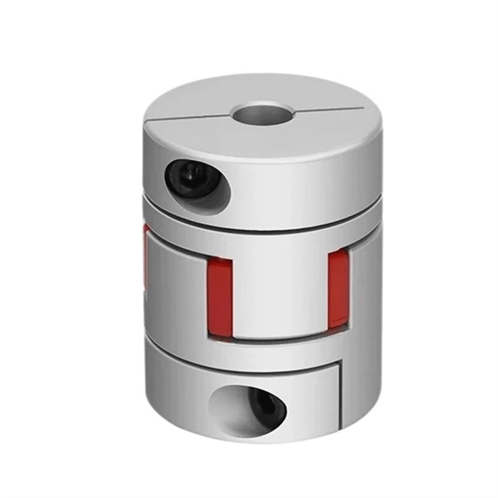 Giunto di serraggio rigido in alluminio Accoppiamento Plum Blossom Encoder a vite a stella elastico a coppia elevata Servomotore in alluminio XB-55X78(XB-55X78-12X14)