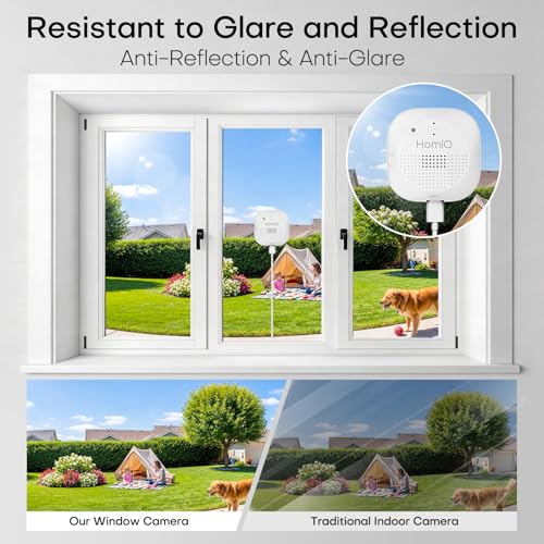 HomiQ Window Security Camera 3MP Indoor WiFi Camera - image 3