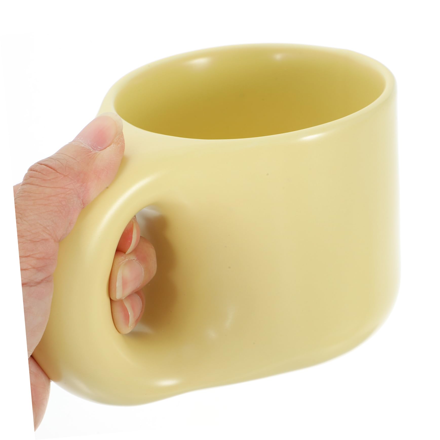 Keramik Kaffeebecher 300ml mit Untertasse, für Heiße Getränke