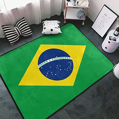 Tapete AHUNARLOP 60x39in Negro Suave Antideslizante miniatura 3