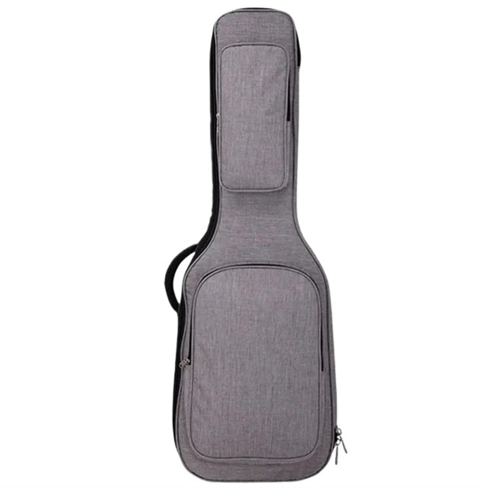 Funda para Guitarra Bolsa for Guitarra eléctrica, Impermeable, Oxford Bass Box, Mochila portátil, Acolchada de Tela, sólida(Yellow)