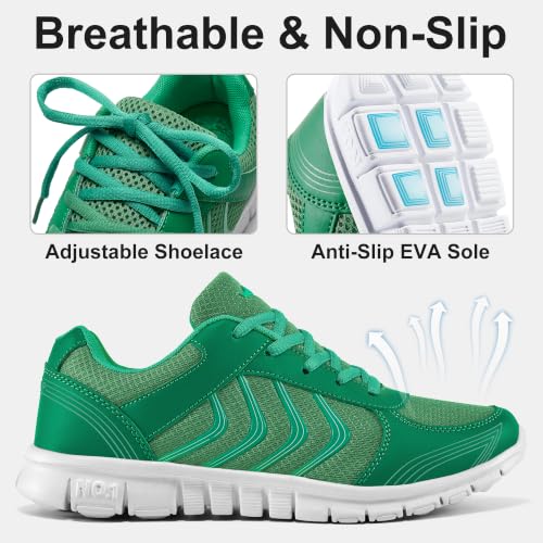 Image of Alicegana Womens Comfortable Walking Shoes: Lightweight Breathable Womens Sneakers for Daily Walks - Non Slip Casual Tennis Shoes for Work Commuting