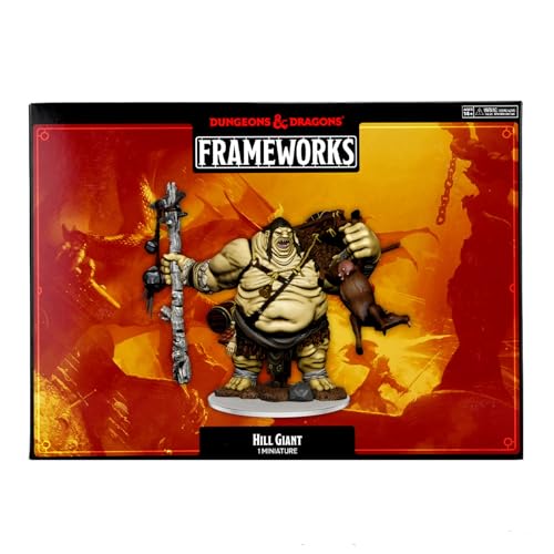 Miniature Hill Giant D&D Frameworks WizKids plastique à assembler