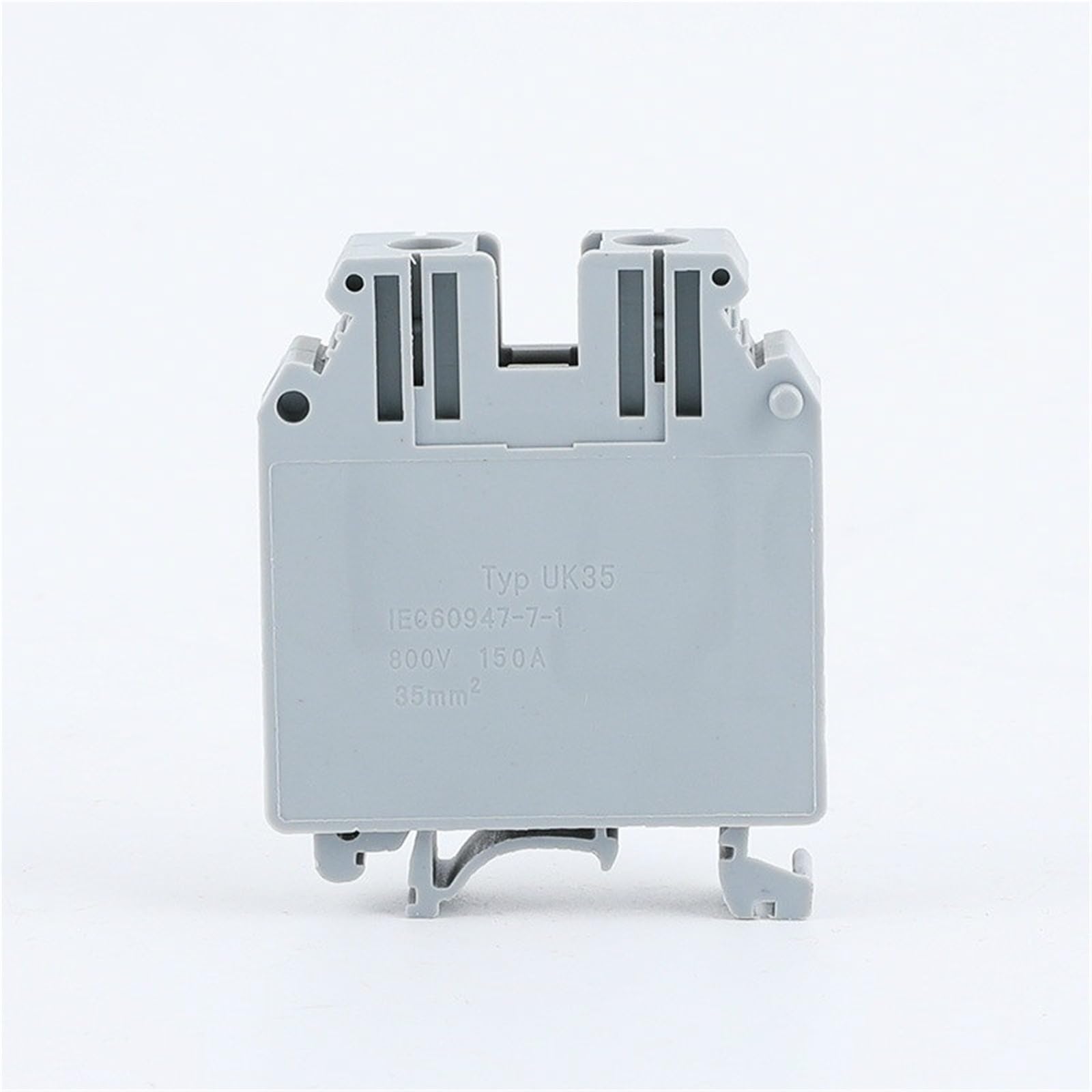10 pièces Type UK-35 conducteur de câblage monté sur Rail Din connecteur universel 18-2 AWG borniers à vis modulaires minces UK 35