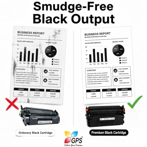 Image of GPS Colour Your Dreams Compatible W1520A / 152A Toner Cartridge for HP LaserJet Pro 4004, 4004dw, 4004dn, 4004d, 4003w, MFP 4104, 4104dw, 4104fdw, 4104fdn Printers, Black, High Yield