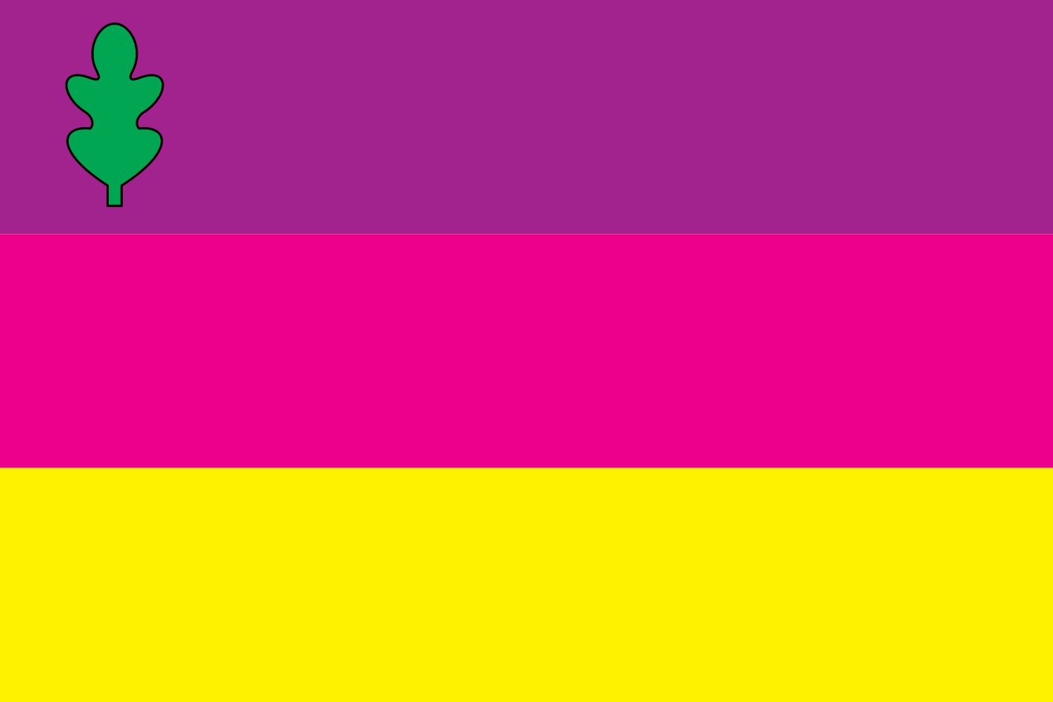 Drapeau Large Dykanka raion pavillon Poltava Oblast vexillologie