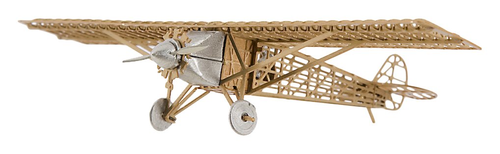 The Spirit of St. Louis Brass Model Airplane by Aerobase - 1/160 Scale Model from Japan