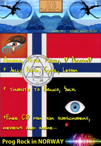 Photo de Acid Dragon issue #62: progressive rock magazine (Acid Dragon progressive rock magazine) (English Edition)