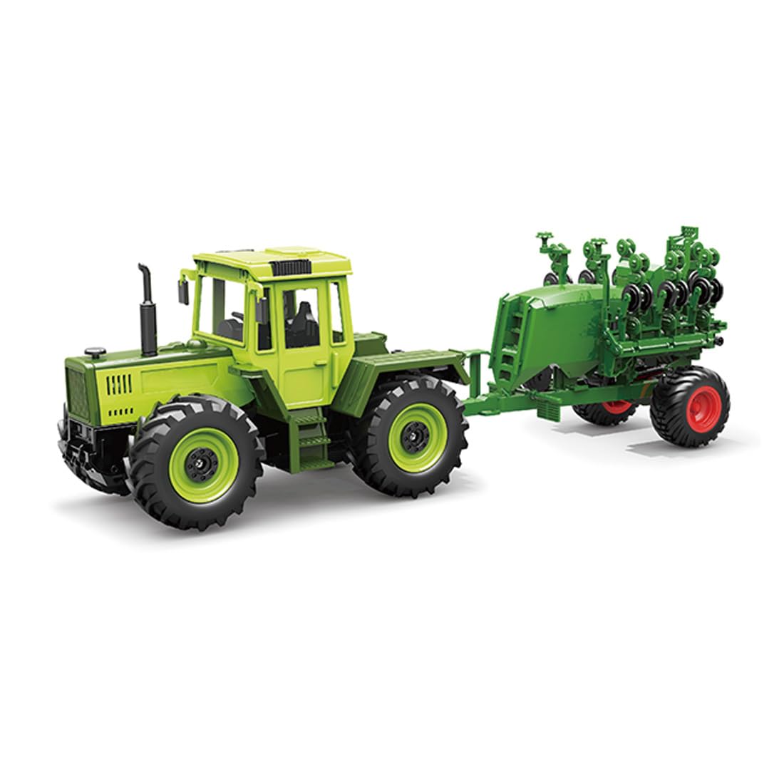 Tractor RC a escala 1:24, sistema de 2,4 GHz con 10 frecuencias