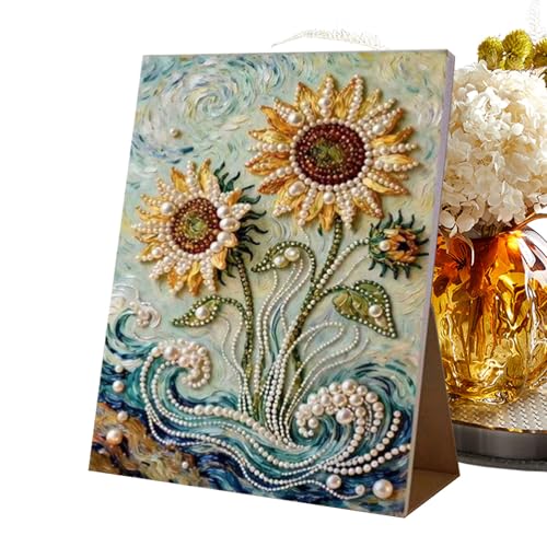 Peinture à perles rayonnantes pour une décoration de loisirs à la maison