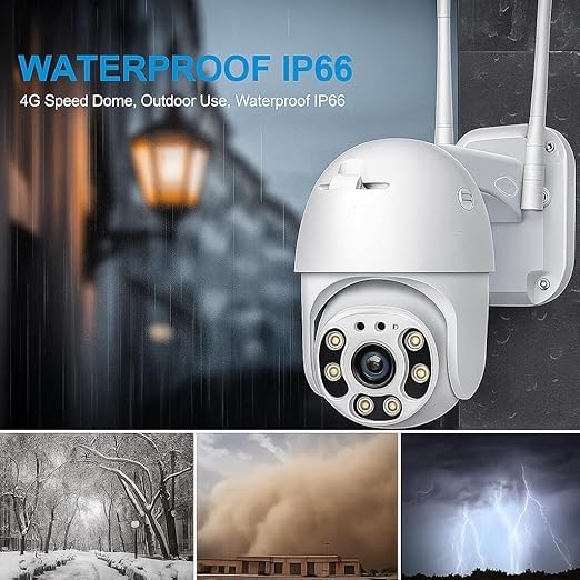 Image of 1080P Full HD WiFi Security Camera | Wireless CCTV with Two-Way Audio, Night Vision & Motion Detection for Home & Office (Wall Camera-01)