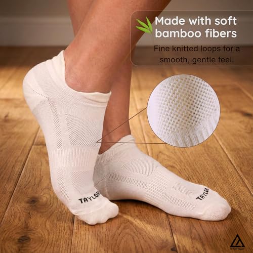 Image of Men Bamboo Ankle Socks |Ultra-Soft Breathable Summer Socks |Moisture-Wicking |Odor-Free, Lightweight Everyday Wear Socks | Size (UK 6-11)