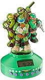 Teenage Mutant Ninja Turtles Molded Bluetooth Clock Radio