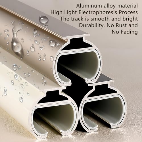 Cloisons de séparation et placards avec rail double blanc 370cm - 3