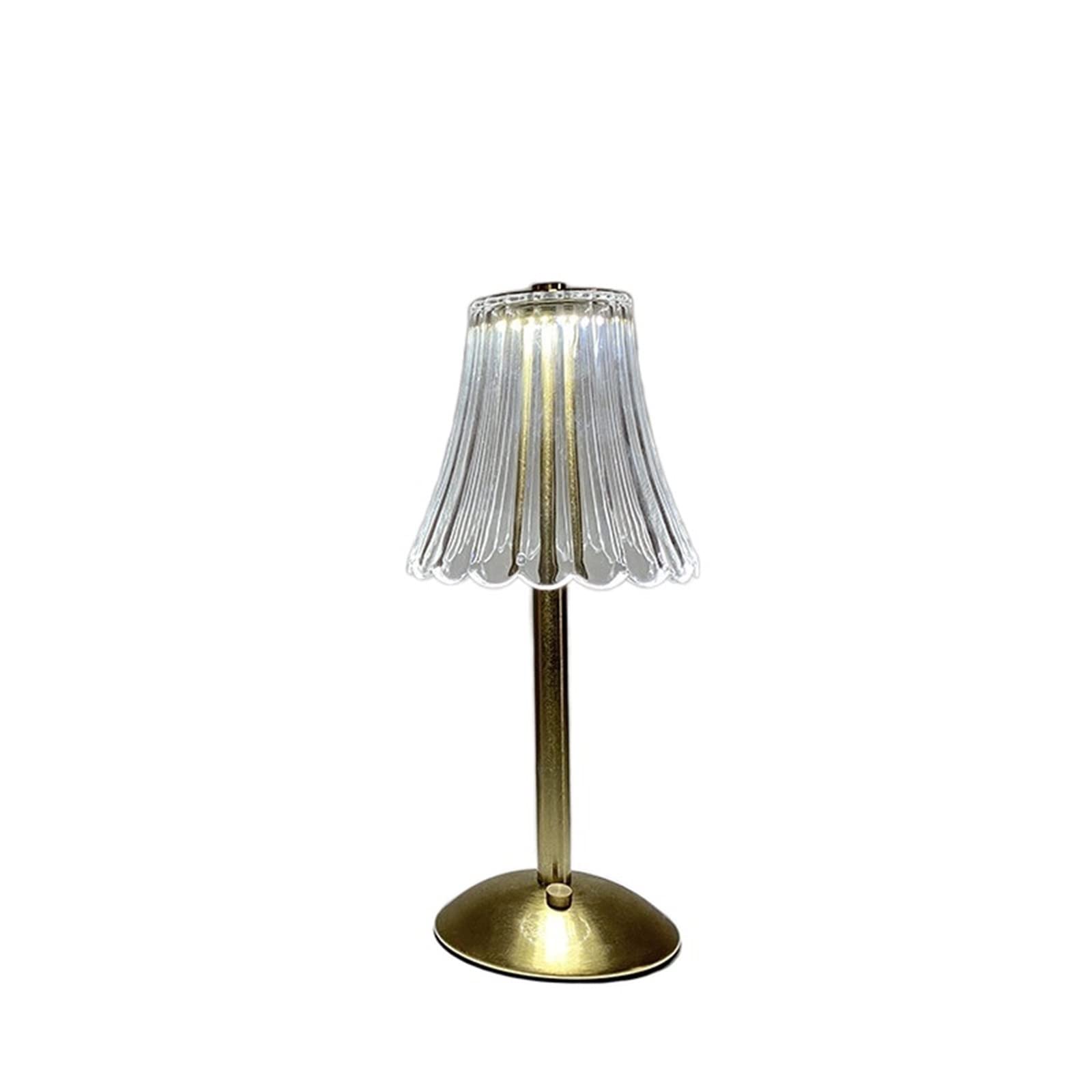Nowoczesna lampa biurkowa LED z kryształowym diamentem ze ściemnianiem dotykowym USB ochrona oczu lampka nocna do restauracji / hotelu / baru dekoracja