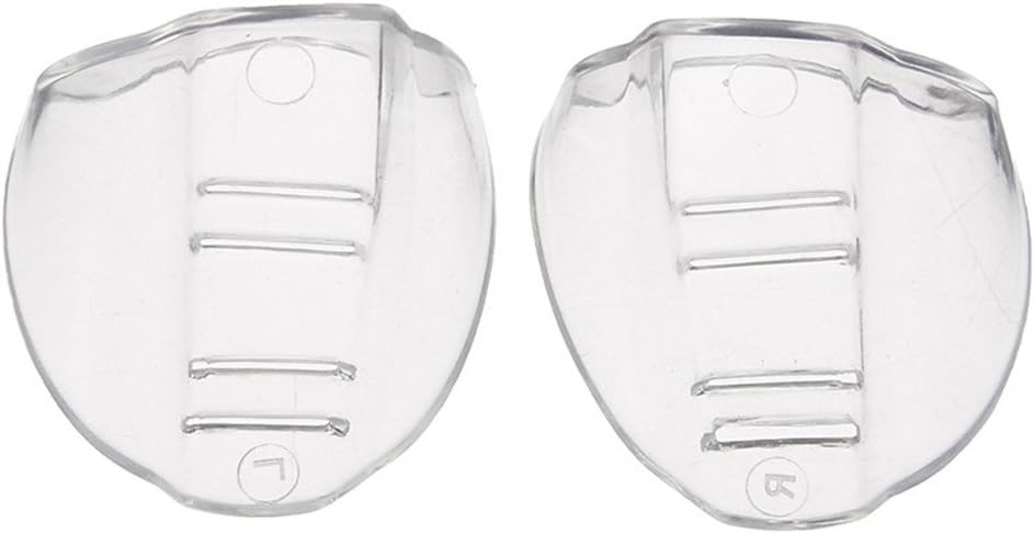 Clear Flexible Safety Universal Sideshield Side Shield for Safety Glasses 1Pair