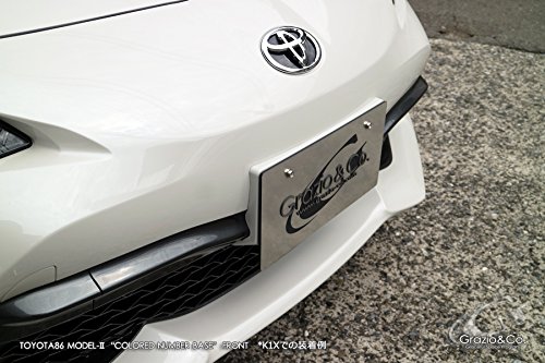 zn6 後期　トヨタ純正　フェンダーフィン　白　クリスタルホワイトパール　K1X TOM'S（自動車用品） TOM'S オーバーフェンダー クリスタル