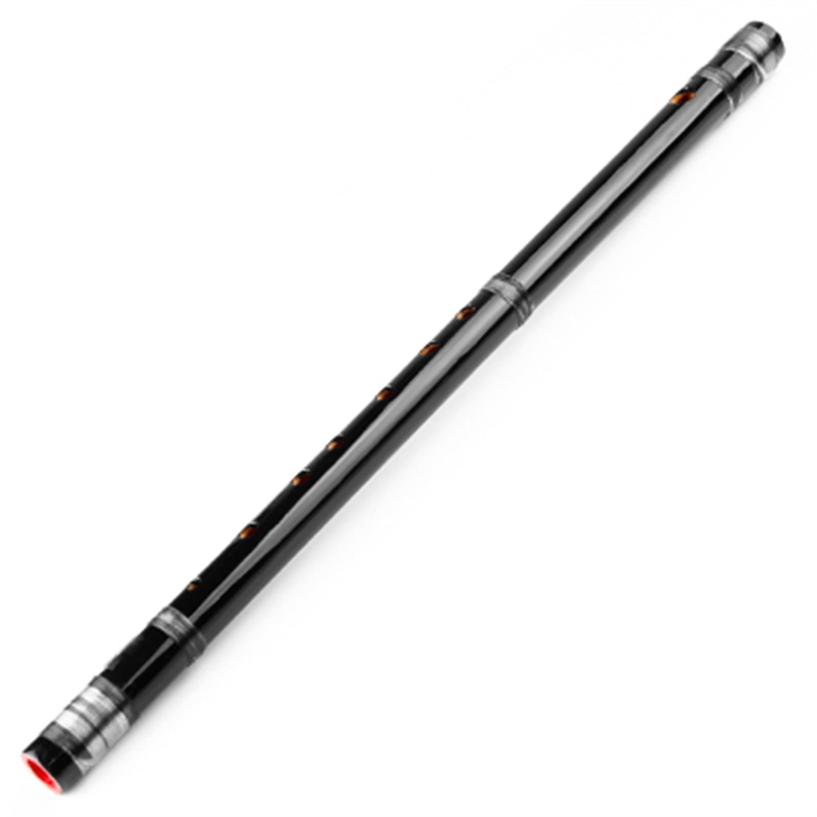 Général Pour Les Débutants Professionnels Flûte Trois Couleurs 7/8 Instrument À Vent En Bambou flûte de bambou Instrument (Color : 7 hole black)