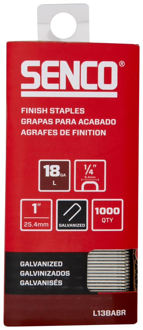 SENCO Galvanized Staples - 1000 Count -12 SENCO Galvanized Staples - 1000 Count -12