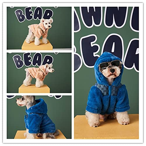 Roupas de cachorro inverno moda animal de estimação casaco casaco aquecido para filhote de cachorro
