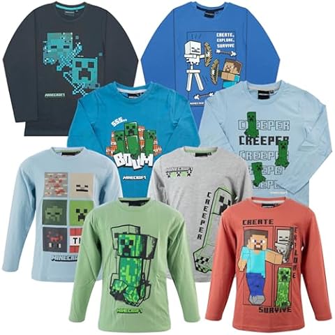 T-shirt Garçon Minecraft - 12 ans Cover