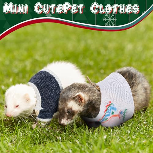 12 Piezas Ropa Navideña para Pequeños Animales miniatura 2