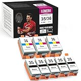 LemeroUexpect Compatible Ink Cartridge Replacement for Canon PGI-35 CLI-36 for PIXMA TR150 PIXMA...