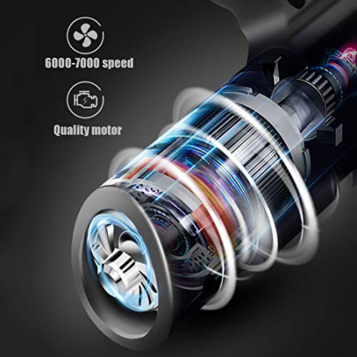 LTLWSH Elektrischer Messerschleifer, Profi-Messerschärfer, Grob- und Feinschliff, leise,Weiß – Bild 4