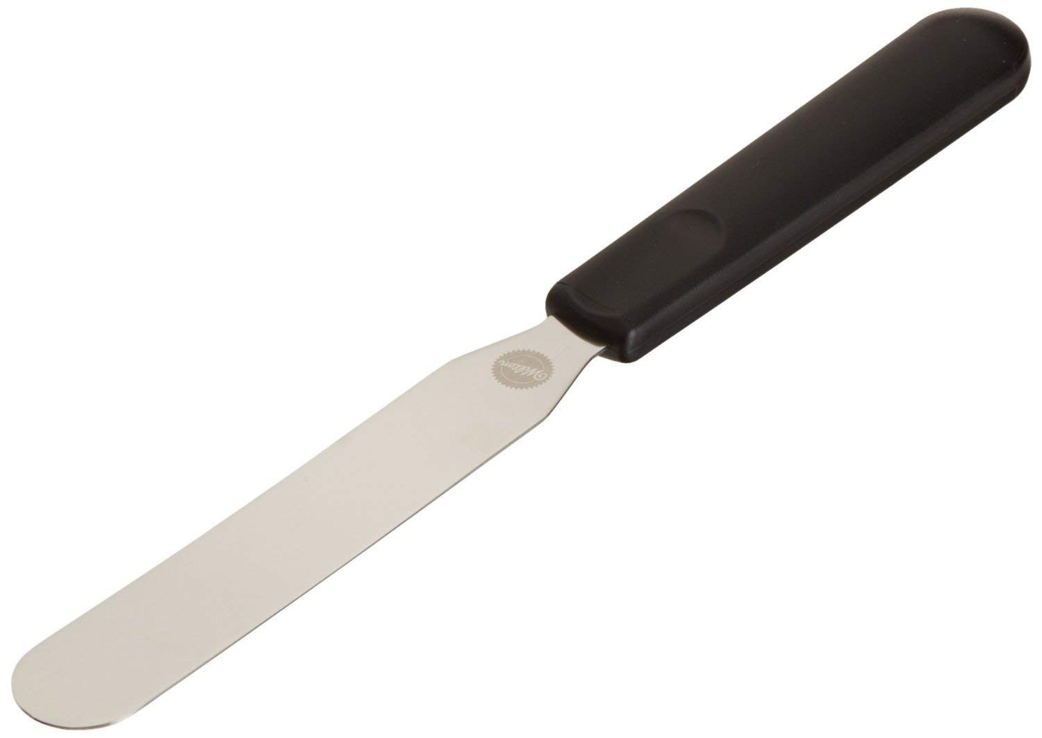 Wilton Icing, 11 inch - Straight Spatula, Black