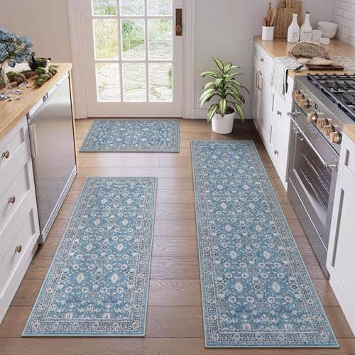 70% Off KIMODE Fall Kitchen Rugs Set of 3 - Non Slip Washable