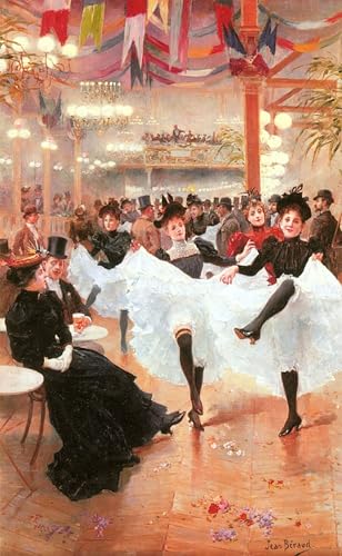 Lienzo de Jean Beraud pintura de París poster artístico de alta calidad
