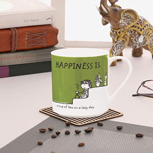 Image of Clay craft Happiness is Series Milk /Coffee Mug