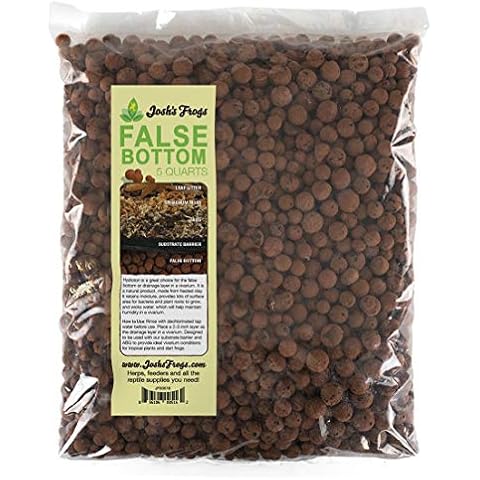 Josh's Frogs False Bottom - LECA Expanded Clay Pebbles (5 Quarts) Cover
