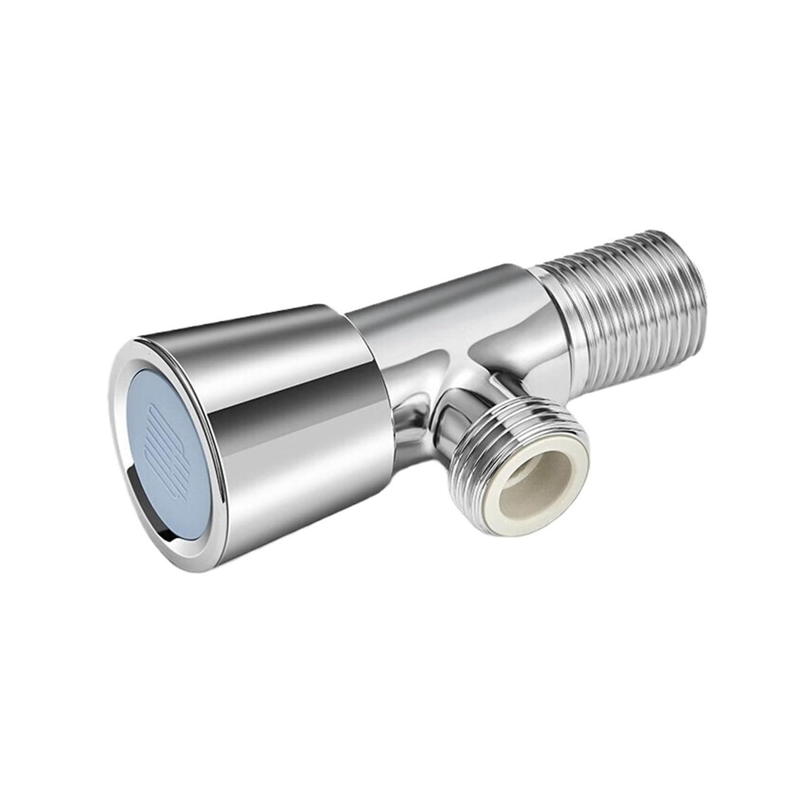 Bvhisehp Angle Valve Solid Brass Hot Cold Water Inlet Household Stop Valve For Toilet Sink Water Heater Kitchen Bathroom