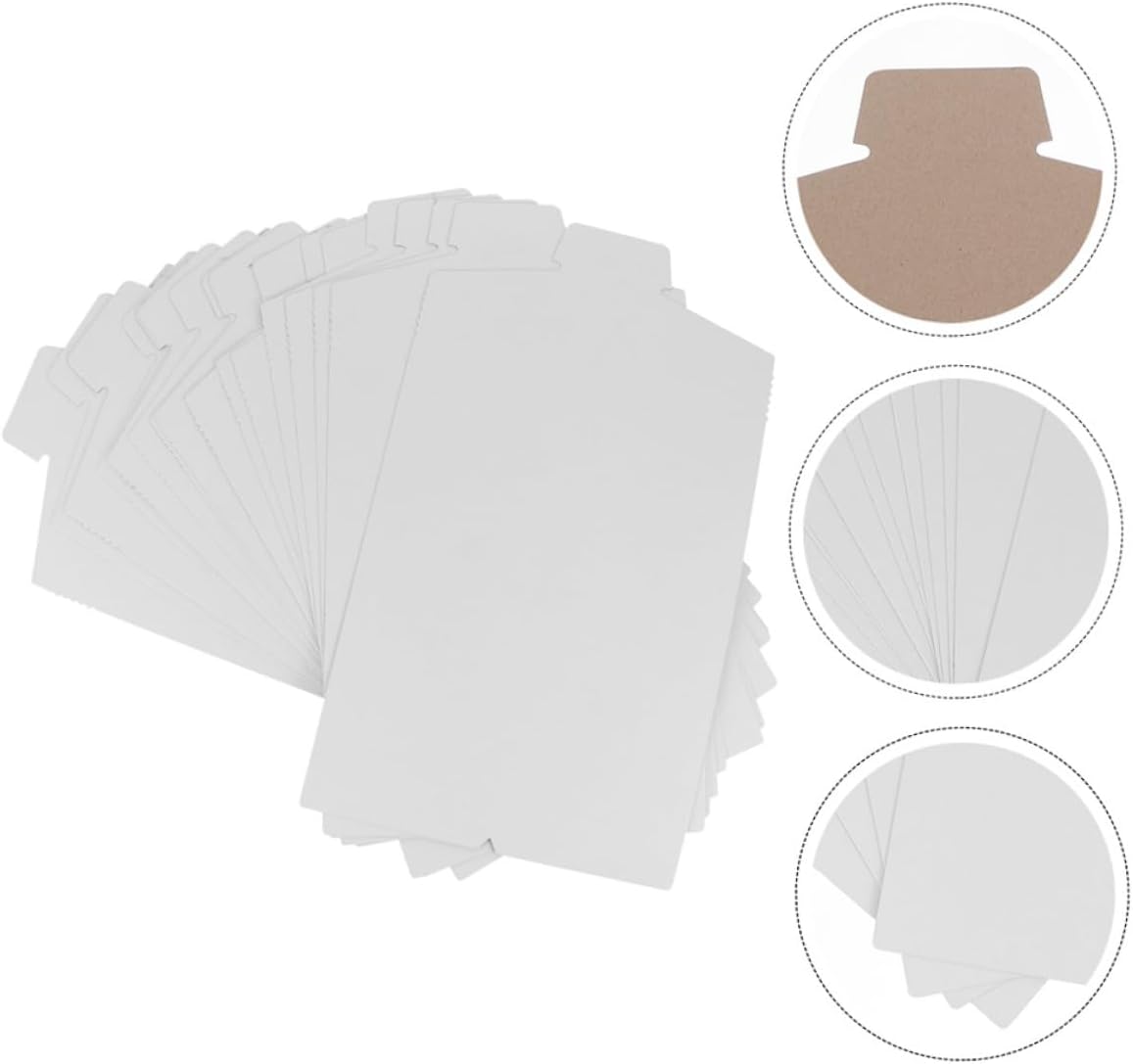 Shirt Cardboard Inserts 14.2x8.7 Inch 50pcs White Paperboard