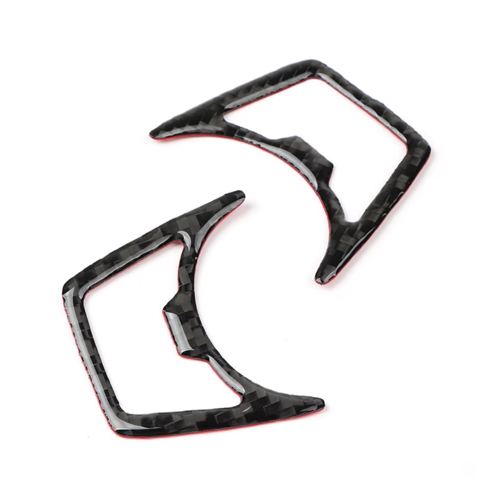 Car Trim Sticker for Mustang 2015 2016 2017 2018 2019 2020 Car Styling Accessories Carbon Fiber Headlight Switch Trim Decor Cover