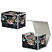 Dikoer Card Deck Box, MTG Commander Deck Box for Trading Cards, 100+ Sleeved Cards with PU Leather Magnetic Card Storage Box for TCG CCG Magic Cards - Cat